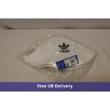 Three Adidas Originals Bucket Hats, White, OSFW