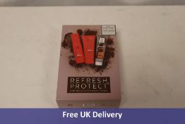 Two Wella Refresh & Protect Colour Care Set for Rich Chocolate Tones
