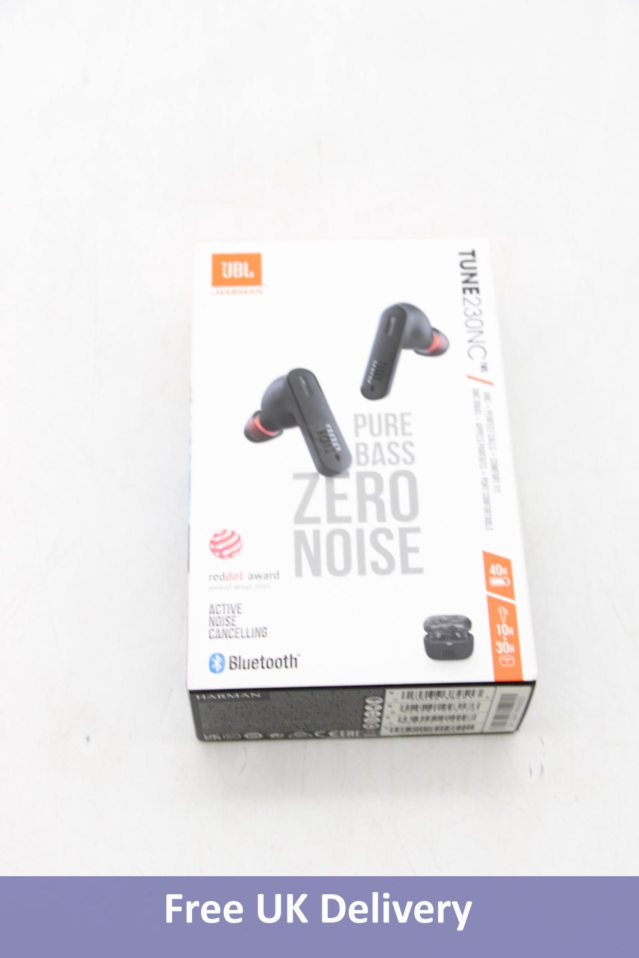 JBL Bluetooth Wireless Noise Cancelling Earphones, Black