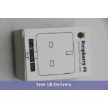 Twelve Raspberry Pi Official USB-C Power Supplies, Black