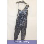 Ralph Lauren 2022 Jumpsuit W/Trim, Navy, Size 8