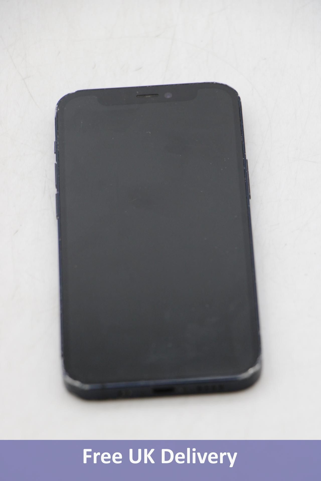 Apple iPhone 12 Mini, 64GB, Black. Used, scratches and dents to casing, no box or accessories. Check