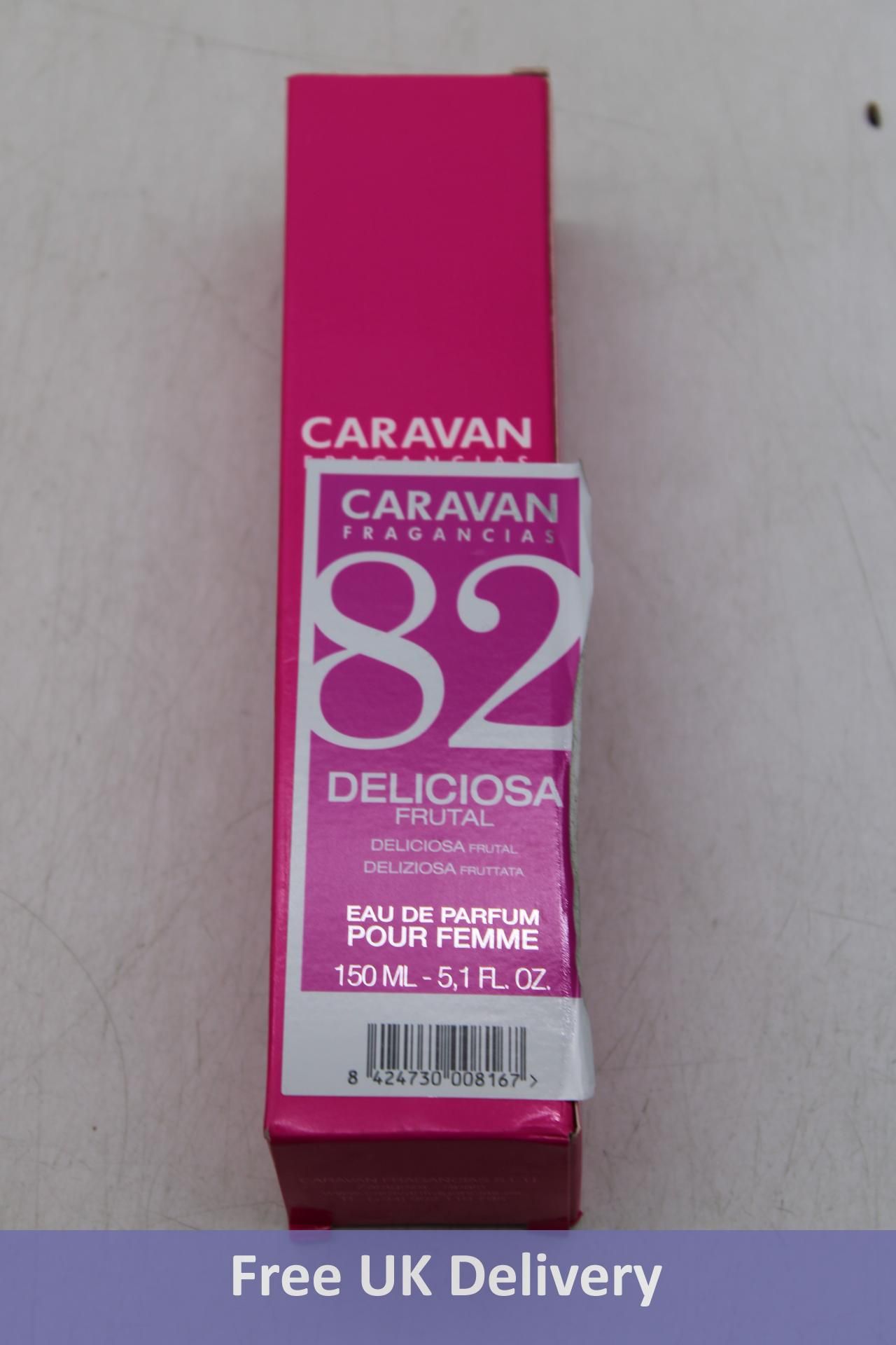 Nine Caravan Women's Eau de Perfume Sprays to include 1x C2 Natural Spray, 1x No 82 Delicious Frutal