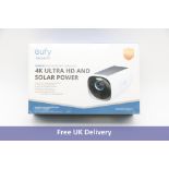 Eufy Solar Power Security S330 4K Camera, White