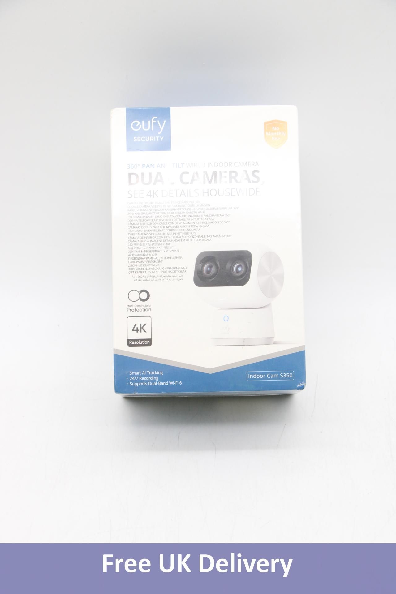 Eufy Security Indoor Camera, White, S350