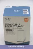 Eufy Security Expandable Local Storage HomeBase S380, White