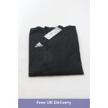 Three Adidas Entrada 22 Jackets, Black, UK Size Include 2x 13-14, 1x 11-12 Years