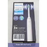 Phillips Sonicare 3100 Rechargeable Sonic Toothbrush, White
