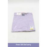 Three Superdry Vintage Logo EMB Tees, Pale Lilac Marl, L