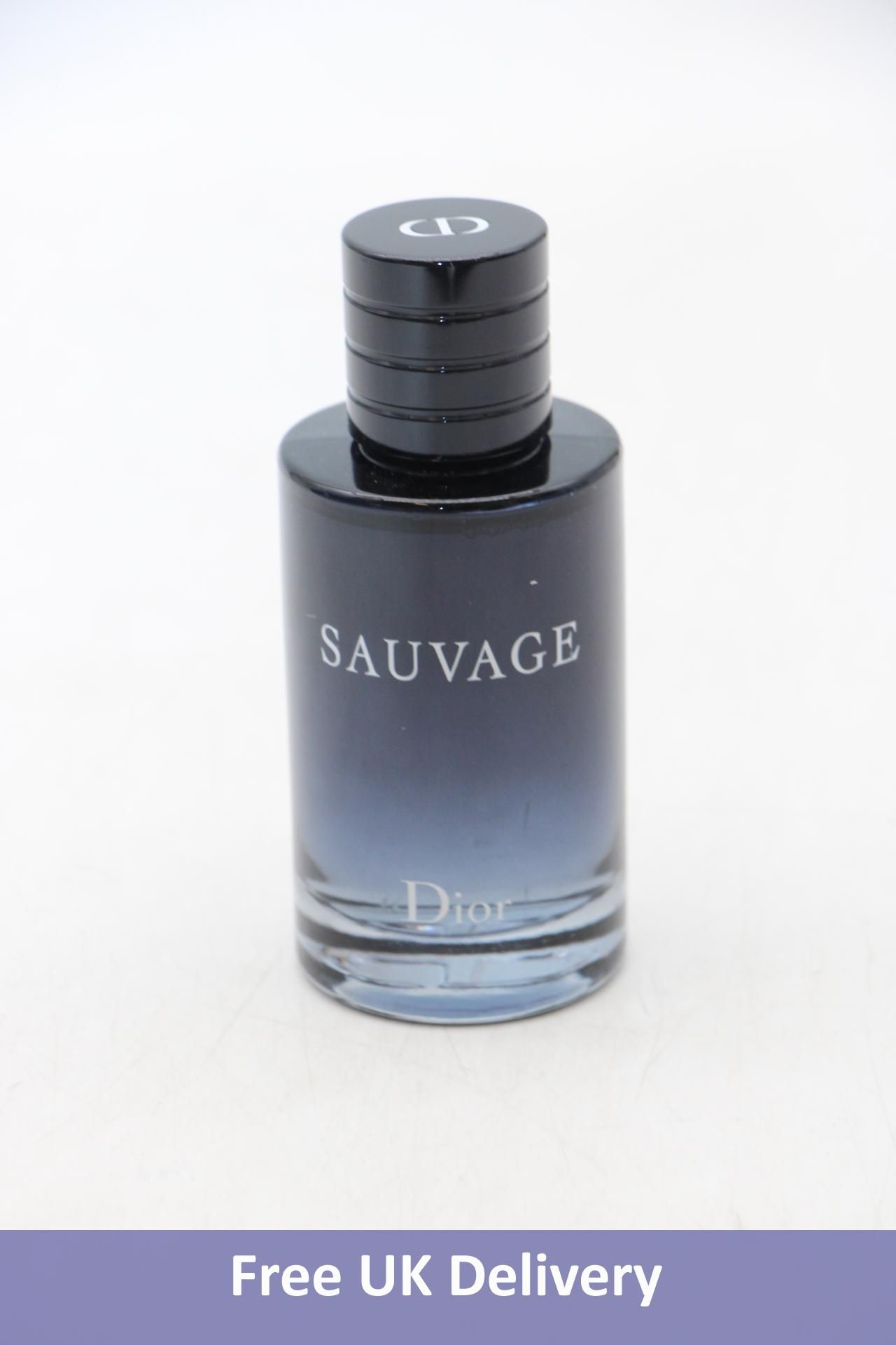Sauvage Eau De Toilette Refillable, Black, Size 100ml, No box