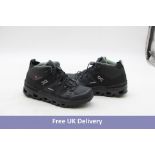 ON Women's Cloudtrax Waterproof Walking Boots, Black, Size 42, No Box, No Label