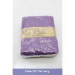 Four packs of Bath Sheets, 2 per pack, Purple, Large