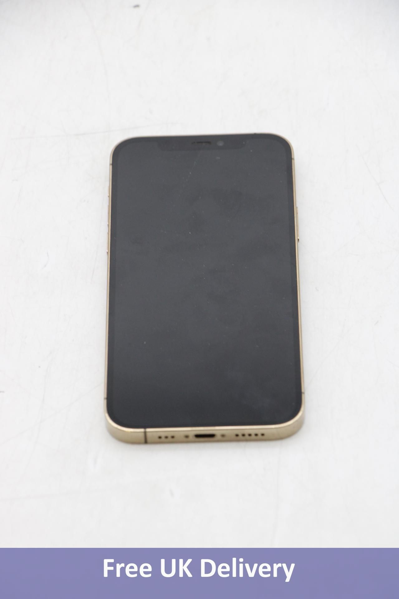 Apple iPhone 12 Pro, 128GB, Gold. Used, no box or accessories. Checkmend clear, Ref. CM19886859-7FF1