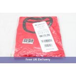 Adresys Unisex Angel T-Shirt, Fiery Red, Size L, 27-34