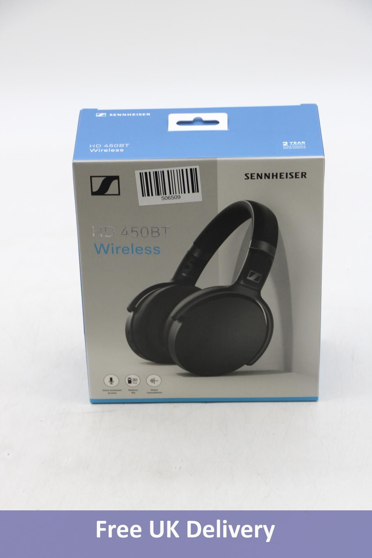Sennheiser HD, Wireless Headphones, Black, 450BT