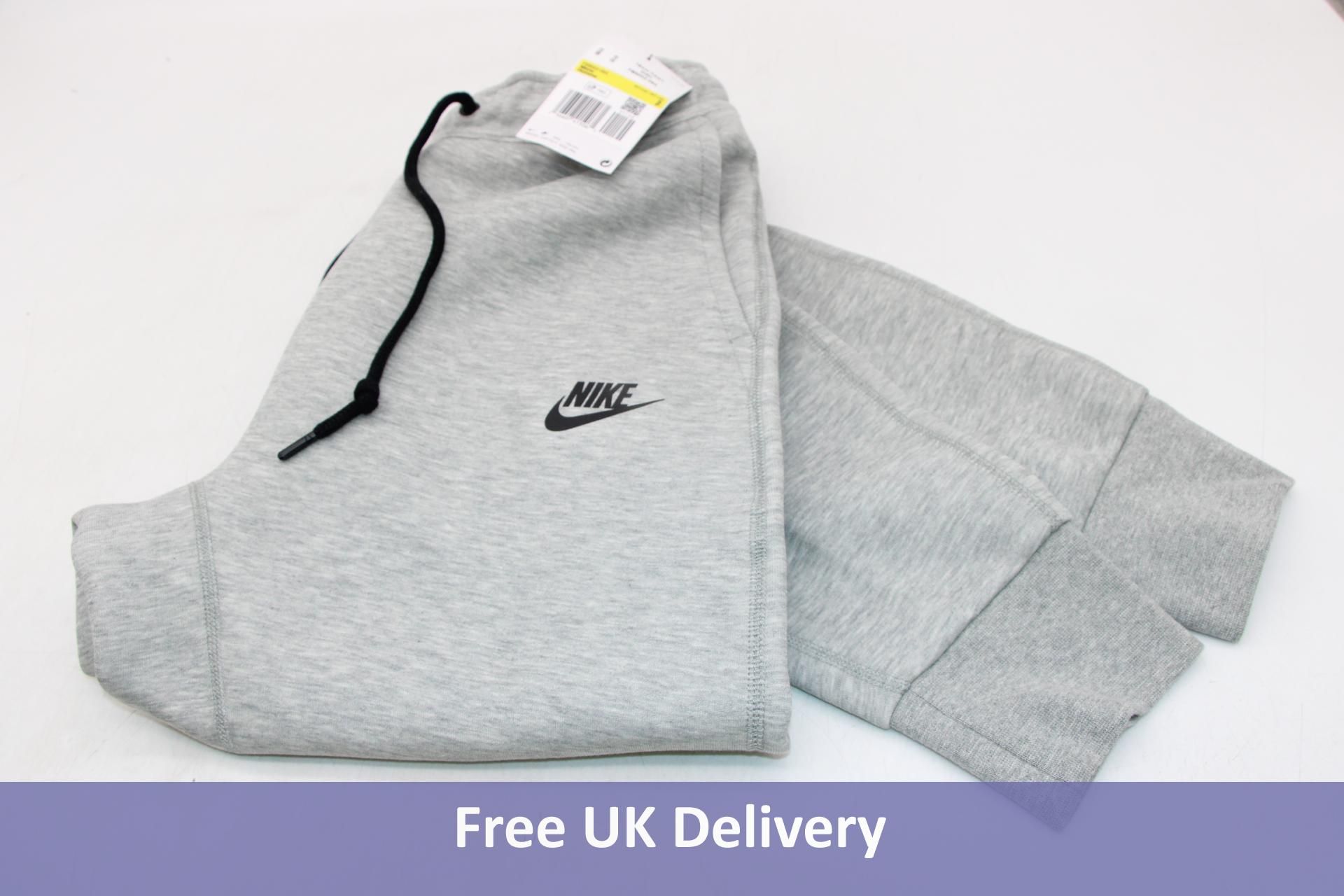 Nike Tech Fleece Joggers, Grey, Size S