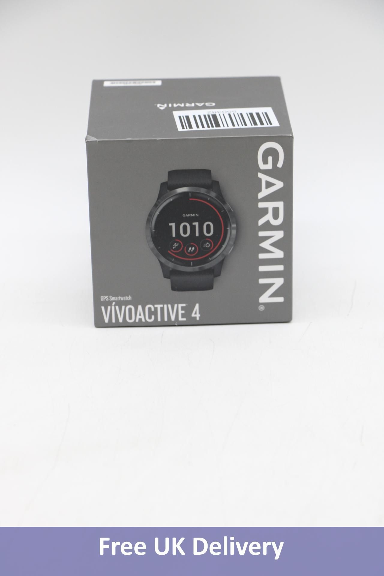 Garmin Vivoactive 4 Watch. Used, No Straps or Accessories & Not Tested