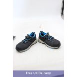 Honeywell Unisex' Agile Sprinter S1p Industrial Shoes, Dark Grey/Blue, UK 3, No Box