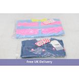 Two Billieblush Children's Clothing items to include 1x Denim Jacket, Double Stone, 6 Months, 1x Car