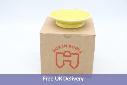 Three Hokan Range Stoneware Bowl, Lemon Yellow, Size Small/Medium/Large