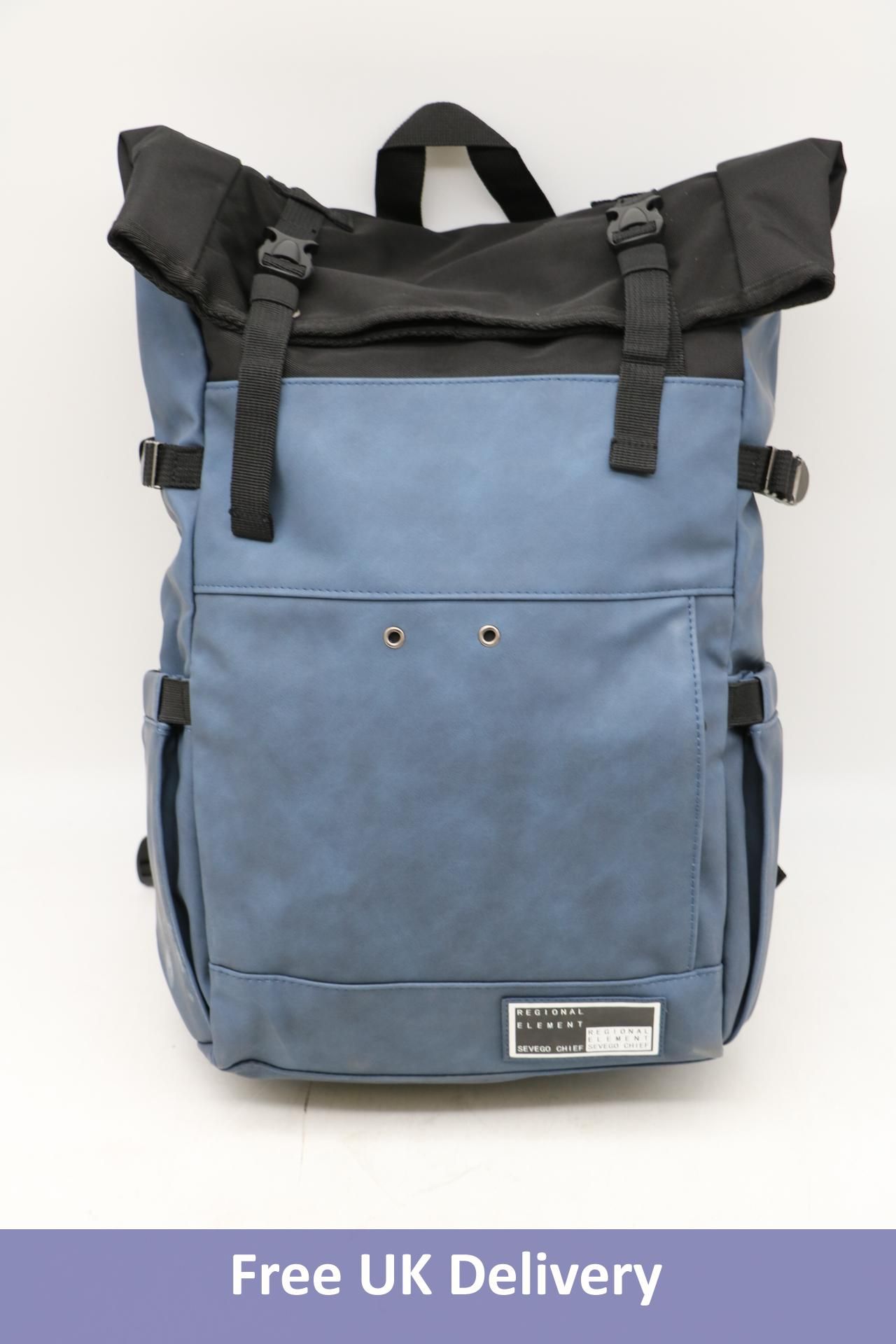 Three Sevego M201G Laptop Backpack, Blue