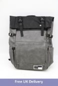 Three Sevego M201G Laptop Backpack, Dark Grey