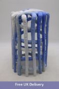 Plastic Baroque Furniture By James Shaw, Blue/White