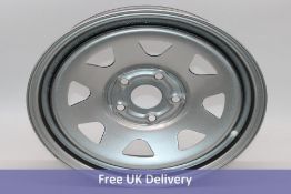 Dots Dakar Wheel, Silver, Dimension 7J x 16, PCD 5/114.3, Offset 30. Box damaged