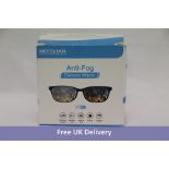 Sixty-four MOSSLIAN Anti Fog Glasses Wipes Lens Cleaning Wet Wipes for Smartphone, iPhone, Screens a