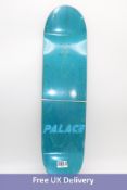 Two Palace Chewy Pro Skateboard Deck S27, Include 1x Pink/Black/Blue, 1x Teal Blue/Black/Blue, Size