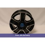 Dezent Vada 6, 16" Alloy Wheel, Black, TVAZZBP62
