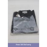 Carhartt WIP Master Short Sleeve Shirt, Black, Size Large