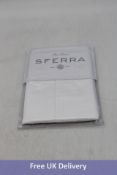 Sferra 3200INTSDPC Fiona Square Pillowcase Sham, White, Size 65x65cm Single
