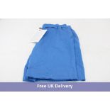 Stateside Softest Stretch Micro Modal and Cotton-blend Fleece Shorts, Blue, Size M