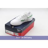 Reebok Club C Revenge Trainers, White/Green, UK 6.5