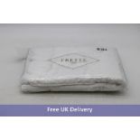 Frette Unito Bath Mat, White, 21 x 34 Inch