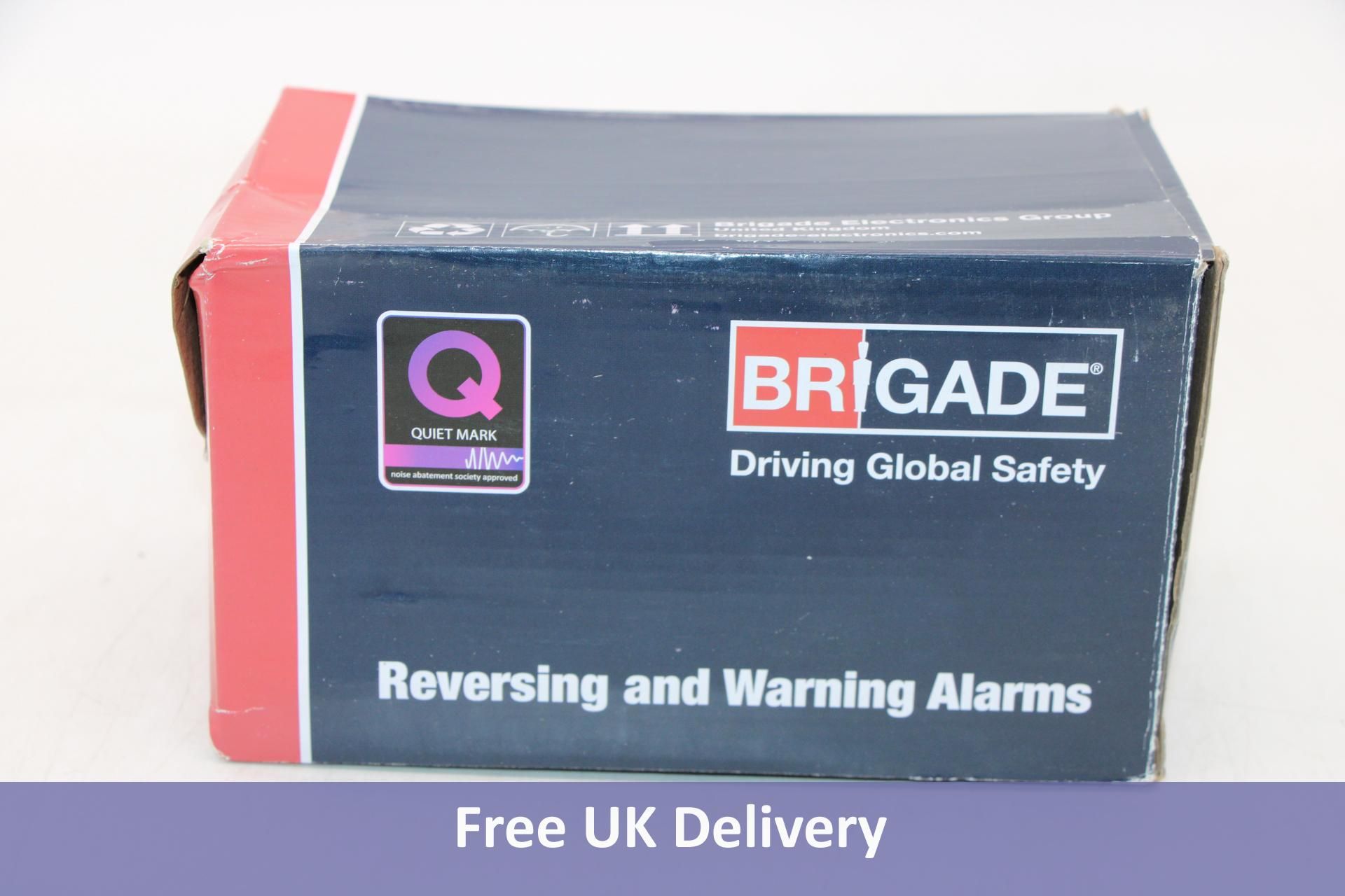 Brigade White Sound BBS-TEK 107db Reversing Alarm. Box damaged