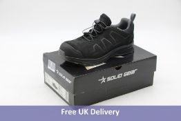 Solid Gear Talus GTX Low Safety Trainers, Black, UK 7. Box damaged