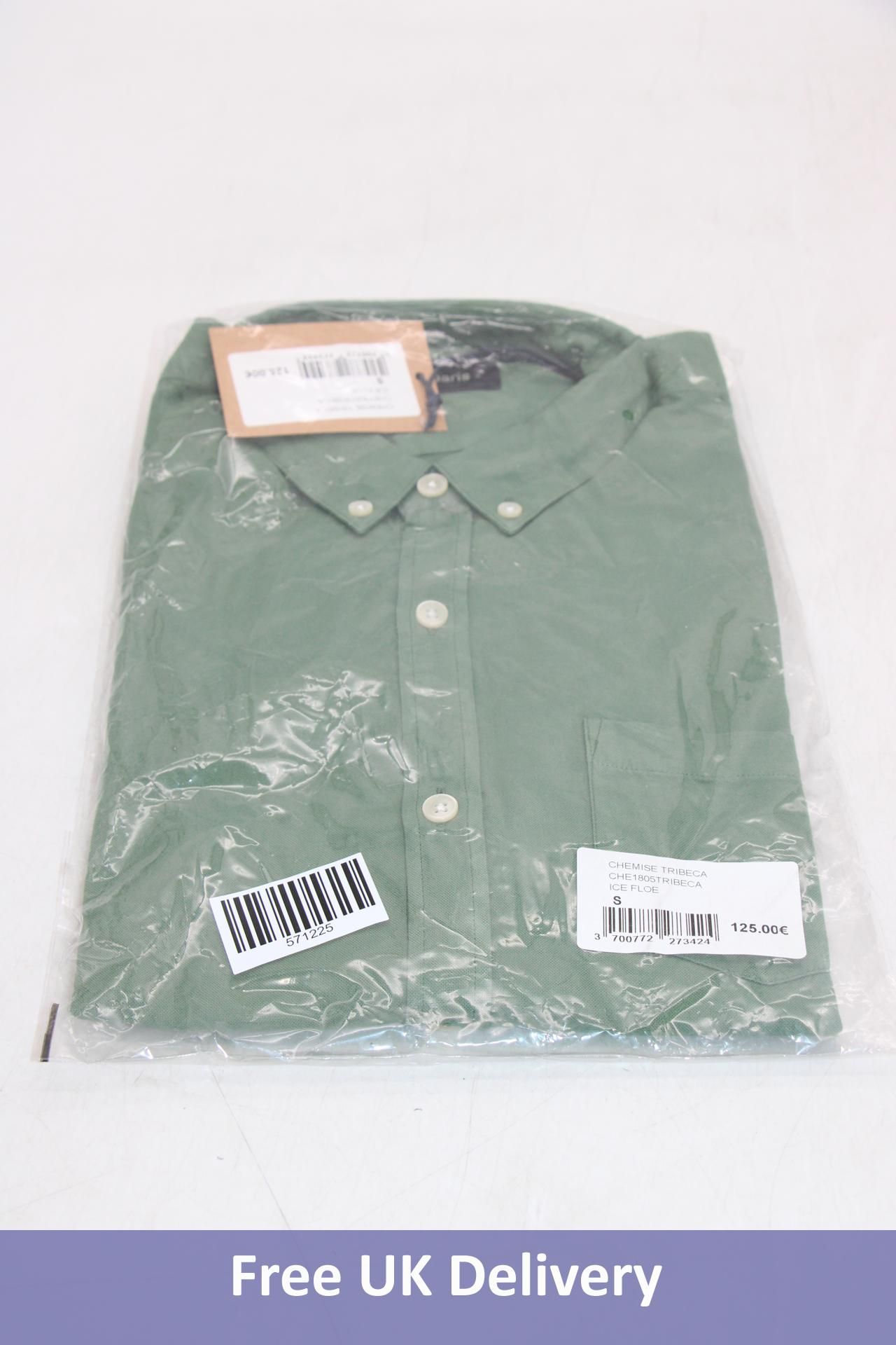 Balibaris Chemise Tribeca Shirt, Green, Size S