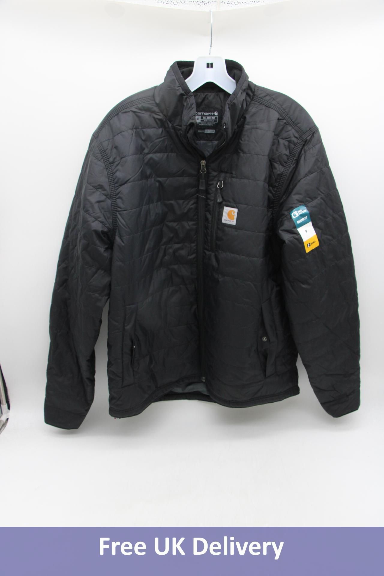 Carhartt Relaxed Fit Rain Defender, Black, Size M