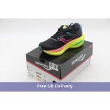 Saucony Triumph 21 Trainers, Black/Pink/Yellow, UK 4.5