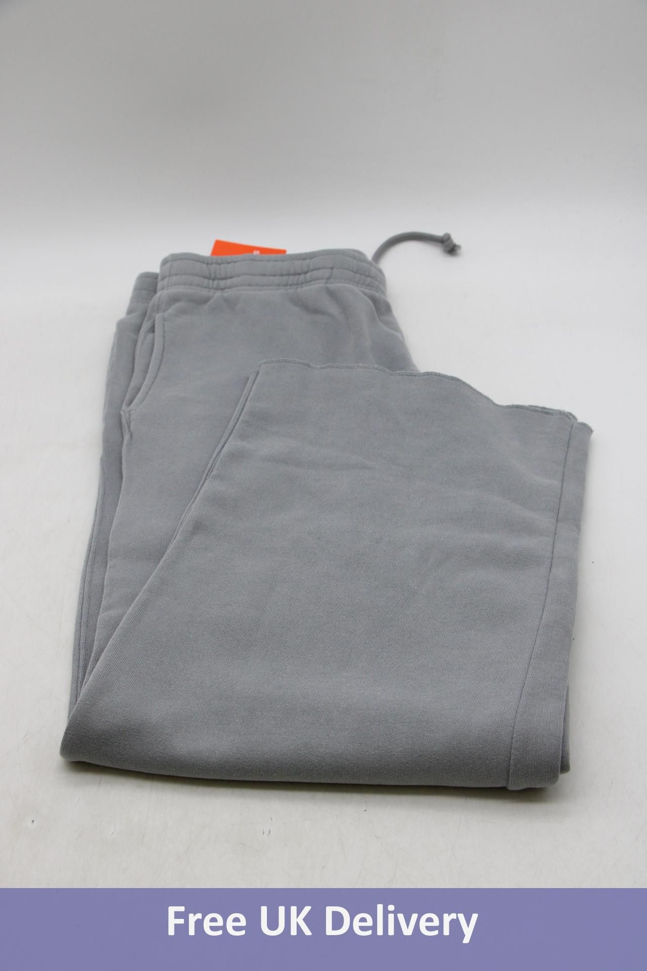 Superdry Vintage Wash Straight Joggers, Dove Grey, Size M