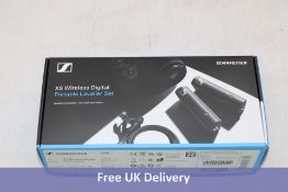 Sennheiser XS Wireless Digital Portable Lavalier Set, includes Transmitter, Receiver, ME2 Lapel Micr