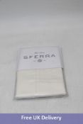 Sferra 3200HSDPC Fiona Standard Pillowcase Sham, Ivory, Size 50x75cm Single