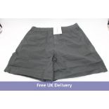 Acne Studios Shorts, Anthracite Grey, Size 46