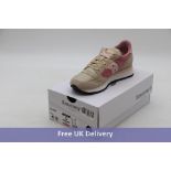 Saucony Jazz Triple Trainers, Beige/Red, UK 7