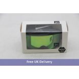 Anon Helix 2.0 Ski Glasses Plus Bonus Lens, Frame Black, Lens Variable Green