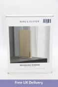 Bang & Olufsen Compact Slim Bookshelf Home Speaker, Beige