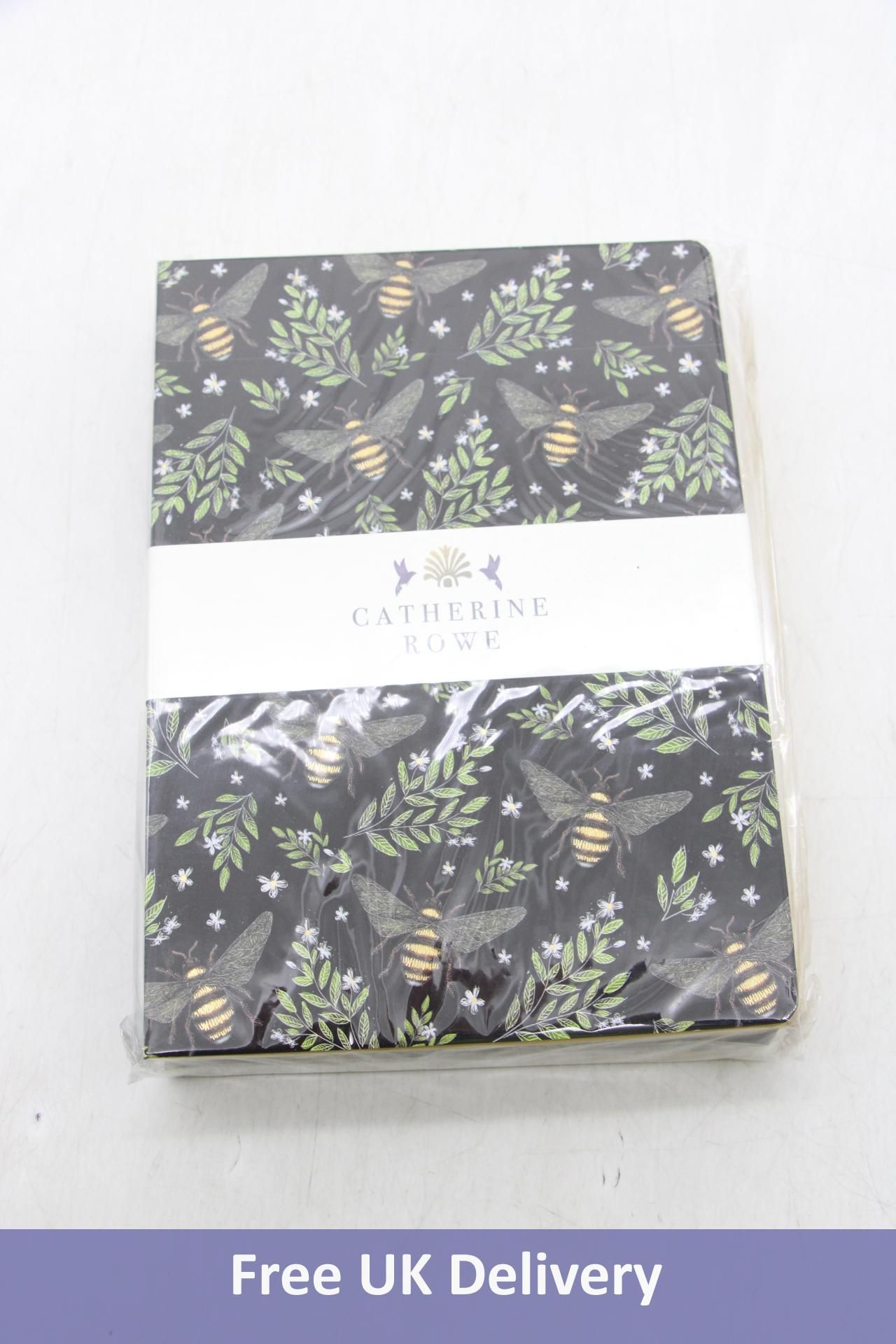 Six Catherine Rowe Bees Notebook, Size A5
