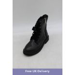 Carvela Women's Strategy 2 Leather Boots, Black, Size 37, No Box